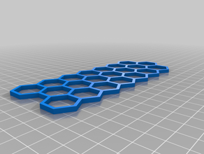 my customized honeycomb pattern generator1 3d print model - Mito3D