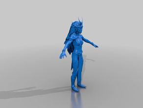 cadı elf - dark tm to karanlık Elfler whfb 3d print model - Mito3D