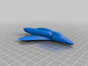 douglas a4 skyhawk 3d print model - Mito3D