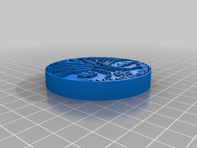llavero s gaia 3D print model - Mito3D