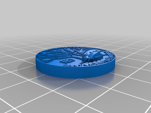 llavero ies gaia 3D print model - Mito3D