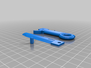 maqueta cuchillo con compartimento 3d print model - Mito3D