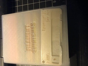 a paramount 3d filamento amostra de pele feira-tez personalizado 3d print model - Mito3D