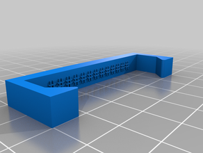 ikea beddinge lovas bedspread holder 3d print model - Mito3D