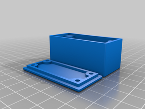 proyecto de la tapa caja tornillos 22x22x54 en el interior personalizado 3d print model - Mito3D