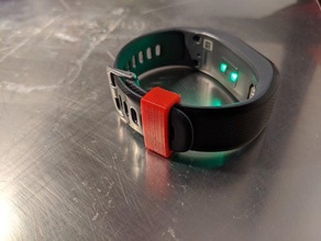 garmin vivosport bracelet de montre titulaire la boucle l'anneau regarder en 3d print model - Mito3D