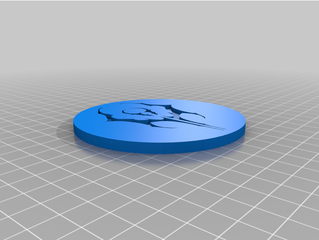 legacy kain - vampiro clan sottobicchieri set coaster raziel soul reaver simbolo 3D print model - Mito3D