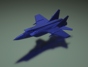 mig-31 foxhound fighter interceptor mig russia vvs 3d print model - Mito3D