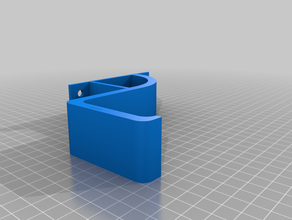 headset holder hanger 3d print model - Mito3D