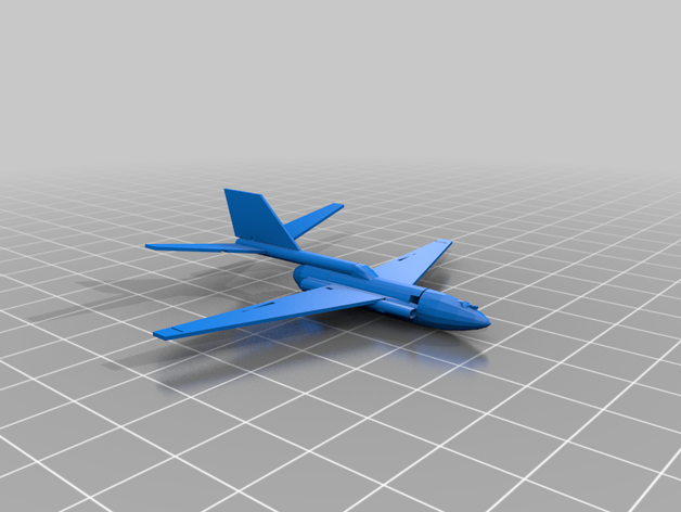 uçak 3D print model - Mito3D