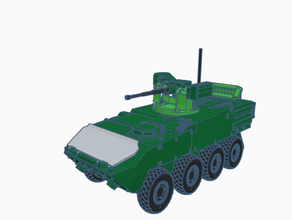 kbvp pandur ii acr apc csg czech republic czechoslovak czechoslovakia army ifv infantry 3d print model - Mito3D