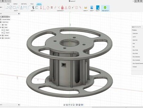 filamento de spool makara uzaras 3d print model - Mito3D