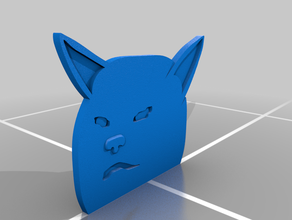 table cat 3d print model - Mito3D