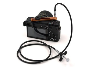einstellbare mechanische Drahtauslöser adapter für digitale Kameras hot-shoe 3d print model - Mito3D