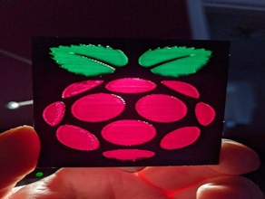 multi materiale raspbery pi logo il mmu mmu2 mmu2s prusa i3 mk3 raspberry rpi 3d print model - Mito3D