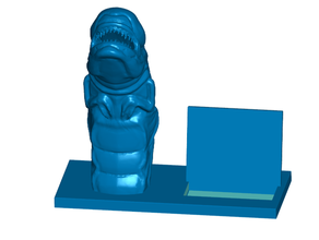 alien chestburster iş kart sahibinin x2 genişletilebilir uzaylılar sahibi sahipleri 3d print model - Mito3D