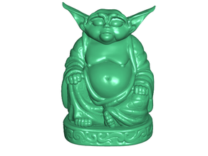 bebek Buda star wars koleksiyonu yoda mandalorian starwars 3d print model - Mito3D