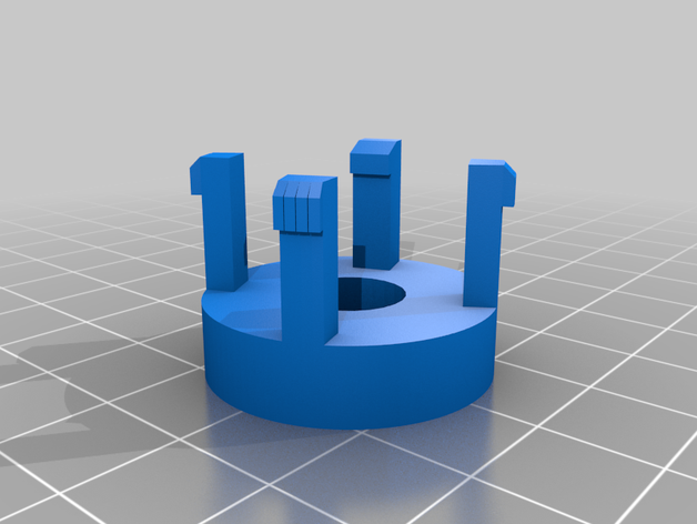 quinny zapp düğmesi zap 3D print model - Mito3D
