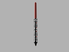 darth maul è lightsaber coprire la penna bic pen starwars di star wars 3d print model - Mito3D