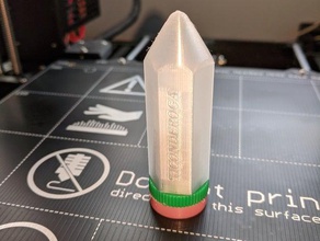 ticonderoga kurşun kalem 3d print model - Mito3D
