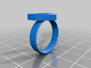 Liebe ring 3d print model - Mito3D