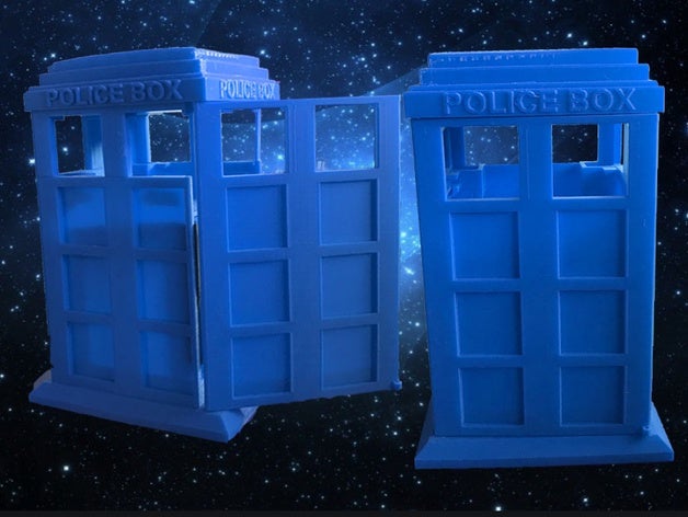 tardis 3D print model - Mito3D