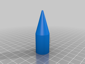redstone-Rakete Rakete scale-Modell 3d print model - Mito3D