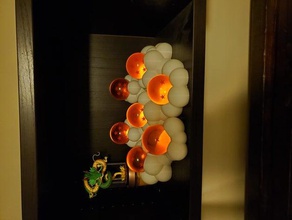 dbz dragon ball-set stehen 3d print model - Mito3D