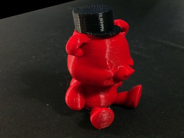 urso russo chapéu coleção b&auml r rússia 3D print model - Mito3D
