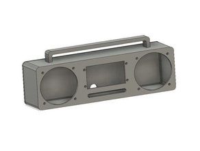boombox pimoroni korsan ses x pi sıfır w 3d print model - Mito3D