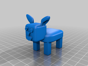 dob bod chien bob 3d print model - Mito3D