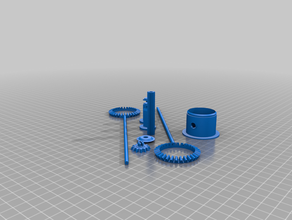 conic tracer gears 3d print model - Mito3D