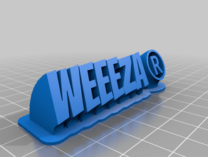 sweeping weeeza customized 3d print model - Mito3D
