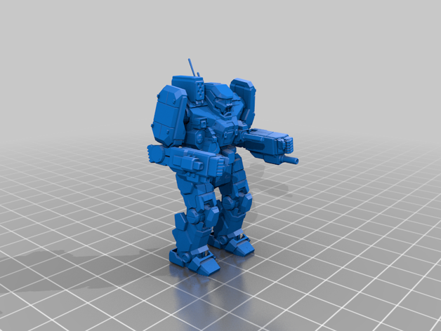 banshee bnc-7s battlemech battletech mechwarrior fmo 3D print model - Mito3D