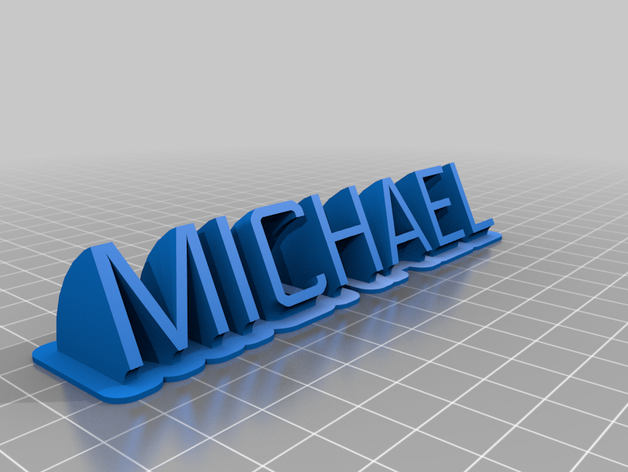 michael customized 3D print model - Mito3D