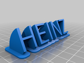 heinz su misura 3d print model - Mito3D