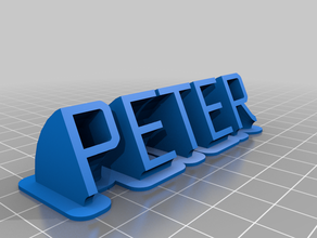 peter 2 mal özelleştirilmiş 3d print model - Mito3D