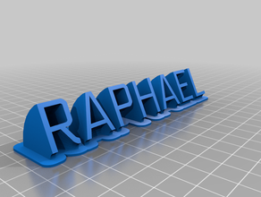 raphael customized 3d print model - Mito3D