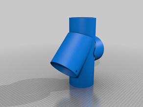 1 2 10 - marine industrial diseño de tuberías tubería intersección plantillas corte el tubo metal la plantilla 3d print model - Mito3D