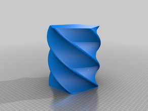 my customized satisfying twist container 3d print model - Mito3D
