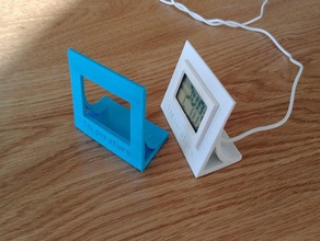 temp display-Ständer stand Temperatur - Temperatur-Anzeige 3d print model - Mito3D