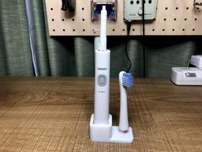 omron electric toothbrush stand 3d print model - Mito3D