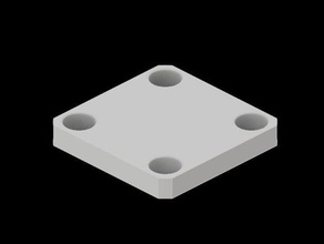 actobotics x-rail end cap flat 3d print model - Mito3D