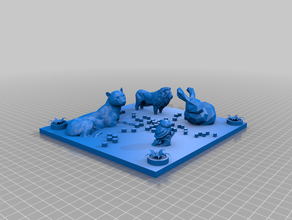 Hayvanat Bahçesi 3d print model - Mito3D