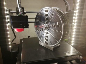 cutting discs holder bosch mum 4 kitchen mum4856 3d print model - Mito3D