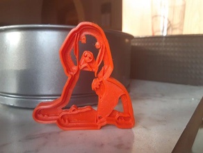 beagle Ausstecher cookie cutter Hund 3d print model - Mito3D