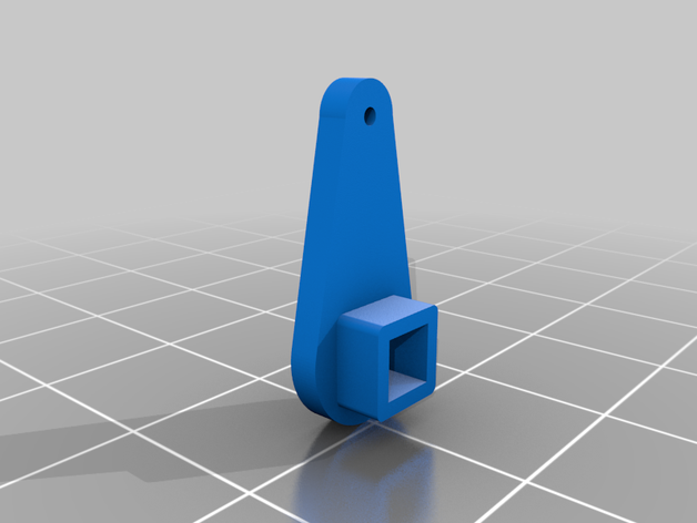 zohd nano talon tail control horn assy 3D print model - Mito3D