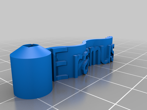 erasmus personnalisé 3d print model - Mito3D