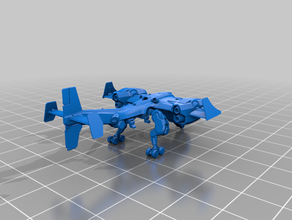 igor sollevatore vtol - è atterrato battletech mechwarrior online 3d print model - Mito3D