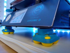 anycubic i3 mega amortiguador 3d print model - Mito3D